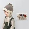 2-6Year Baby Knit Pullover Cap Liner Velvet Children's Hats Warm Ear Protection Hat  Boy Girl