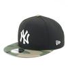 New Era Flat Visor Cap MLB NY Black/Camo M/L 950