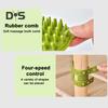 1/2Pcs Multifunctional Cat Self-Care Brush with Adjustable Strap Table Leg Mount Kitten Self Grooming Brush Soft Bristles Pet Scratcher Massage Comb