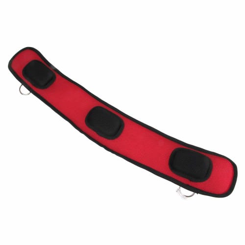 SK11 Red Support Belt Set with Mesh Backing and Non-Slip Finish (SKC2-8RD)