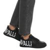 Just cavalli men's leather sneakers black azula - Size: 44