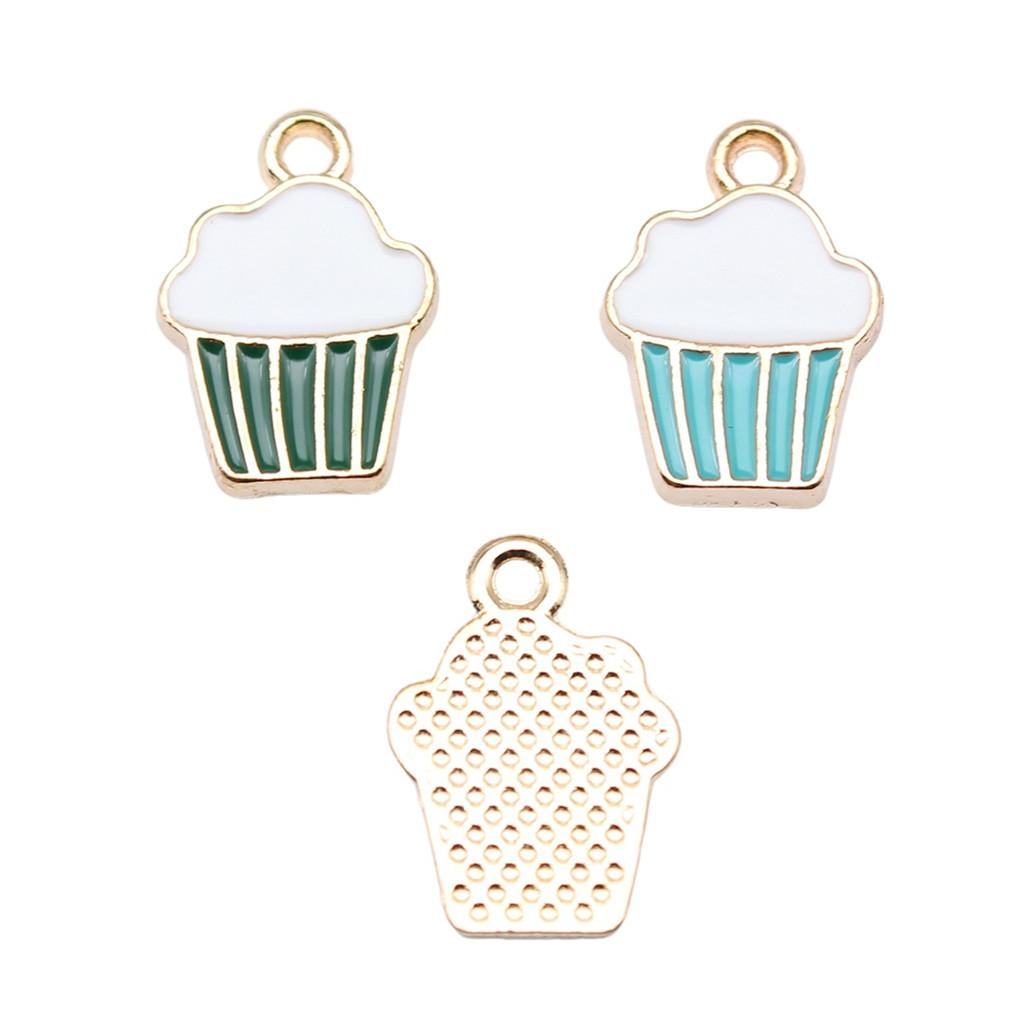 Enamel Charms Fruit Pendants For Food Themed Boy Girl Jewelry Making