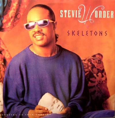

12inch Record STEVIE WONDER Skeletons ZT41440 Motown 1987 UK SoulFunk Used