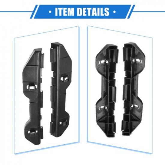 Bumper Brackets Support Fender Cover TWO  for Toyota Corolla 2003-2007