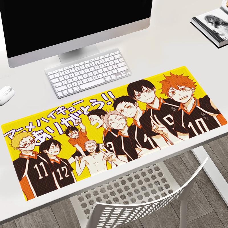 Haikyuu!! Hinata Shoyo Duża Podkładka pod Klawiaturę i Mysz (40x90x0.3CM) Projekt anime