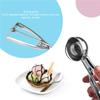 3Pcs Ice Cream Scoops Easy-Releasing Fruits Ball Maker Kitchen Tools Yogurt Watermelon Jelly Cookie Accessories