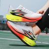 Flying burning ultra-light carbon board running shoes breathable marathon racing non-slip men's flying electric 5U women's sports running shoes youth