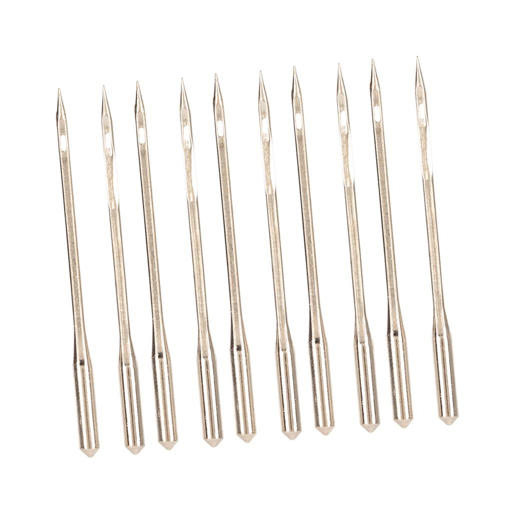 10PCS Sewing Machine Needles DIY Steel Industrial Embroidery Machine Needles for GK35 2C GK35 6 GK35 6A GK35 8 GK68 2