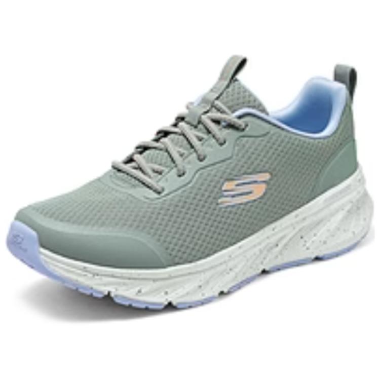 Skechers Sport Low-Top Casual Running Shoes Women Sneakers Green Blue 150472-GRBL
