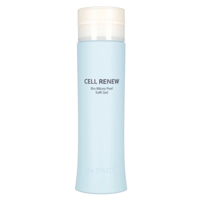 

the SAEM Cell Renew Bio Micro Peel Soft Gel 160ml peeling gel skin exfoliator