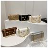 2024 Trendy Mori Style Studded Butterfly Baguette Crossbody Bag for Women