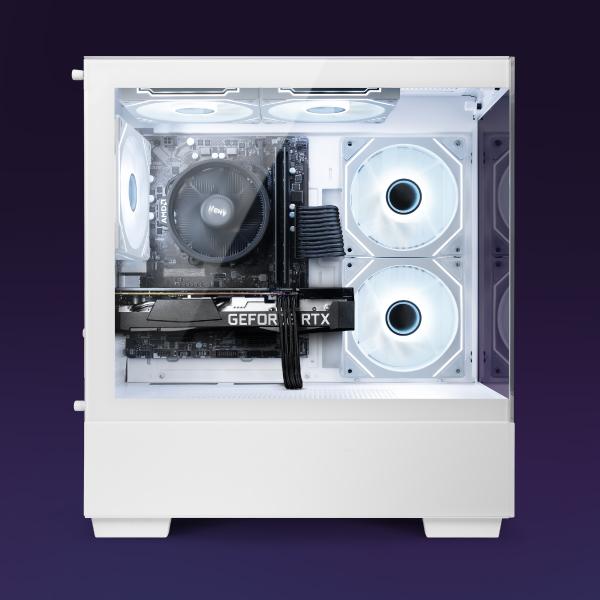 Vibox V-174 Gaming PC Komplett • Ryzen 5 5500 4,2 GHz • RTX 5060 8GB • 16GB RAM • 1TB SSD • Windows 11 • WiFi