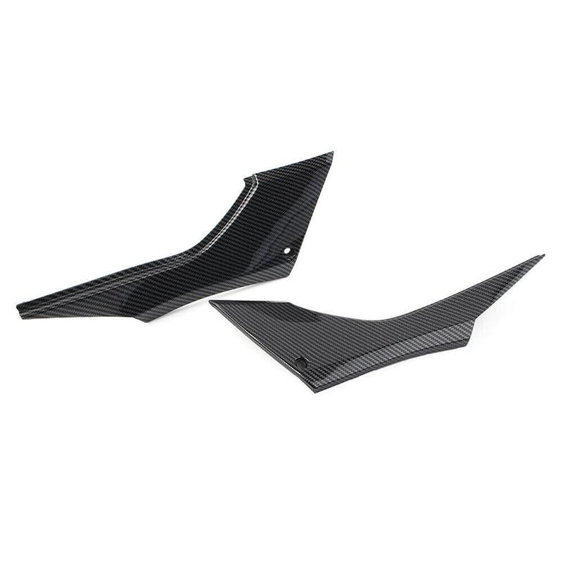 Carbon Fiber Pattern Motorcycle Side Seat Fairing Cowl Panel For Kawasaki Ninja 300 EX300 2013-2017 Spare Parts Accessories-A87Q
