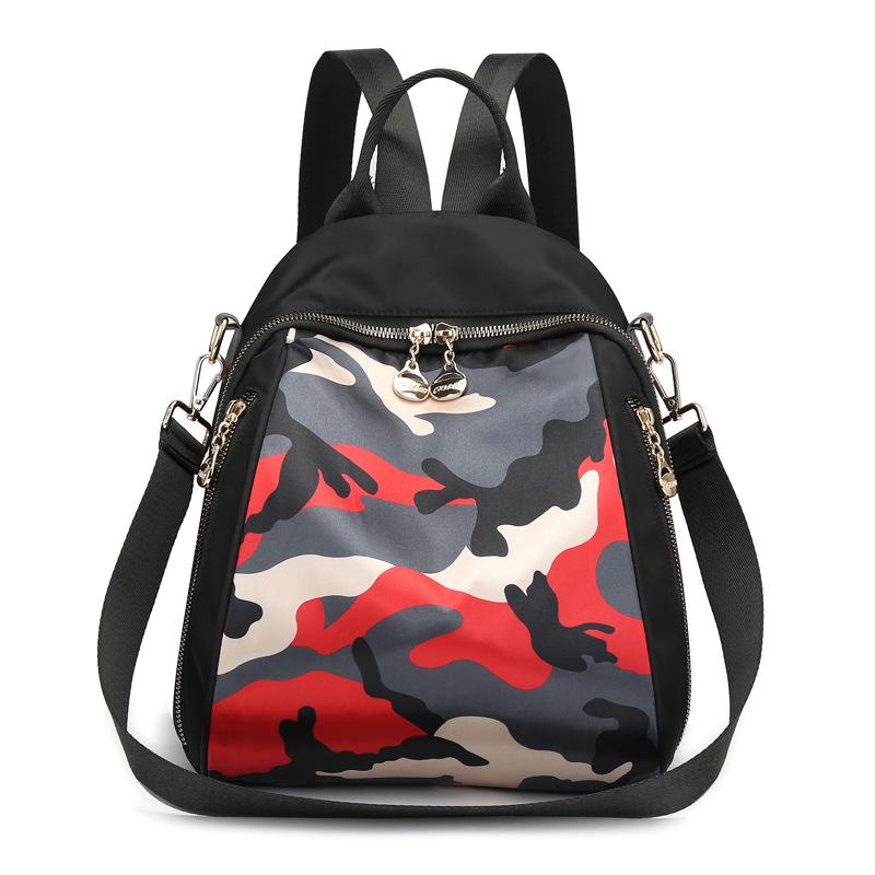 Women's Oxford Cloth Casual Fashion Print Travel Backpack - 2025 Trend