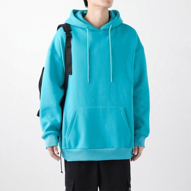 Único camino para hombre sudaderas con capucha de los hombres 2021  patchwork sudadera hombres japoneses de la calle harajuku de gran tamaño de  color amarillo con capucha de los hombres sudaderas comprar ~