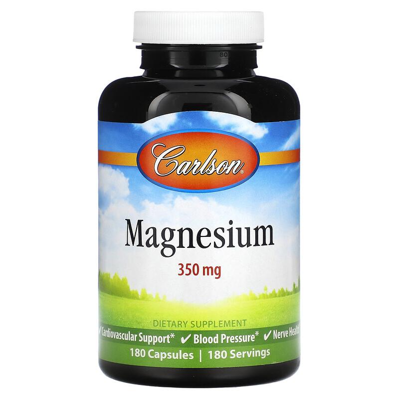 Magnesium, 350 Mg, 180 Capsules