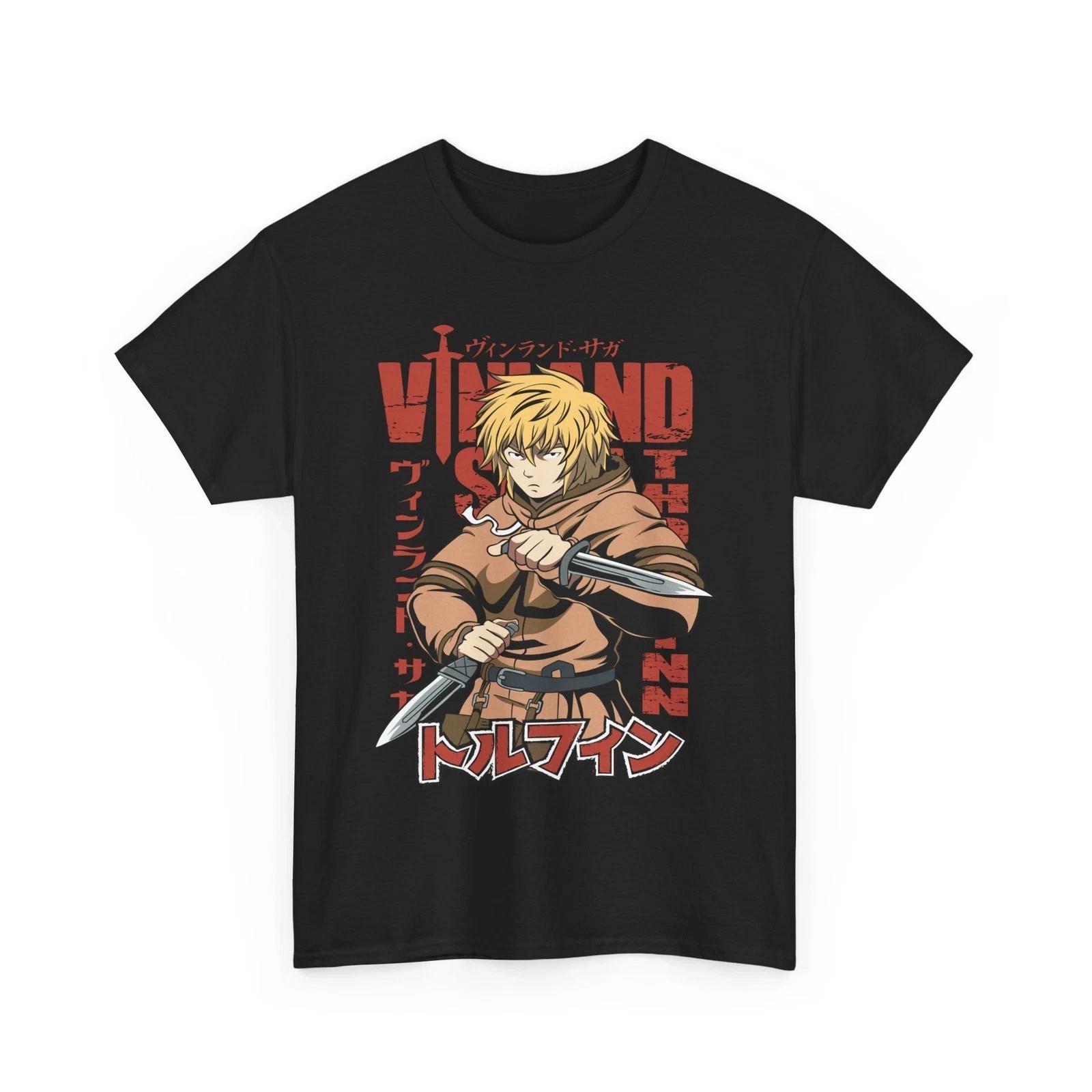 Vinland Saga Shirt, Thorfinn, Anime Tee, Askeladd, Manga Gift M