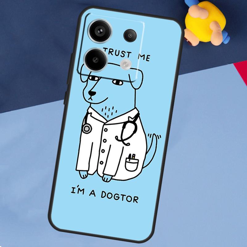 Lustige Krankenschwester Arzt Krankenpflege Hülle für Xiaomi Redmi 13C 12C 10C 10A 9C Note 12 13 10 8 9 11 Pro 12S 10S 11S Handyhülle