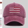 pc Vintage American Flag Lobster Season Theme Baseball Cap Lightweight Breathable Suitable for Spring Summer Design Sun Hat Tr
