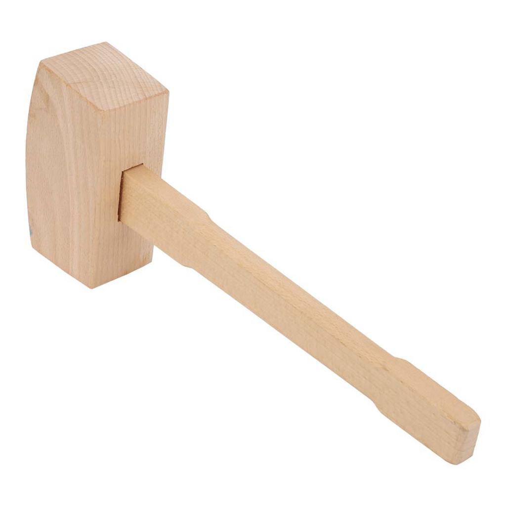 Professional Carpenter Wooden Hammer Wood Tapping Woodworking Tool(L)