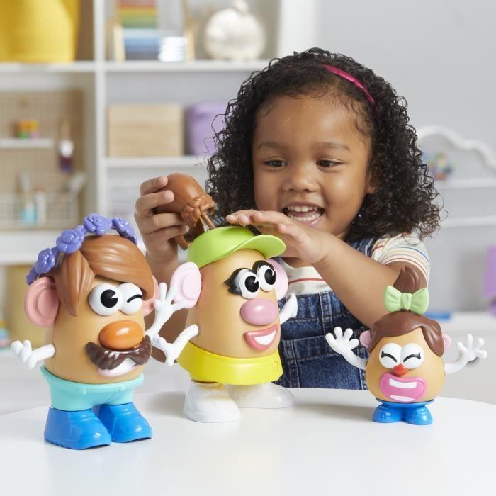 Potato Head coffret La famille Patate avec 44 pièces, jouets préscolaires créatifs pour tout-petits, pour filles et garçons, à parti