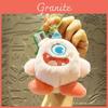 Schattige Pluizige Monster Familie Sleutelhanger Pluche Pop Tas Hanger Mini Speelgoed Decoratie Groothandel