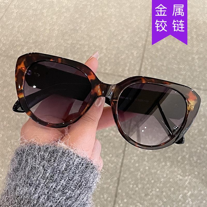 Cat Eye Shape Sunglasses Women European American Fashion Stylish Female Sun Glasses Holiday Travelling Woman Sun Glass