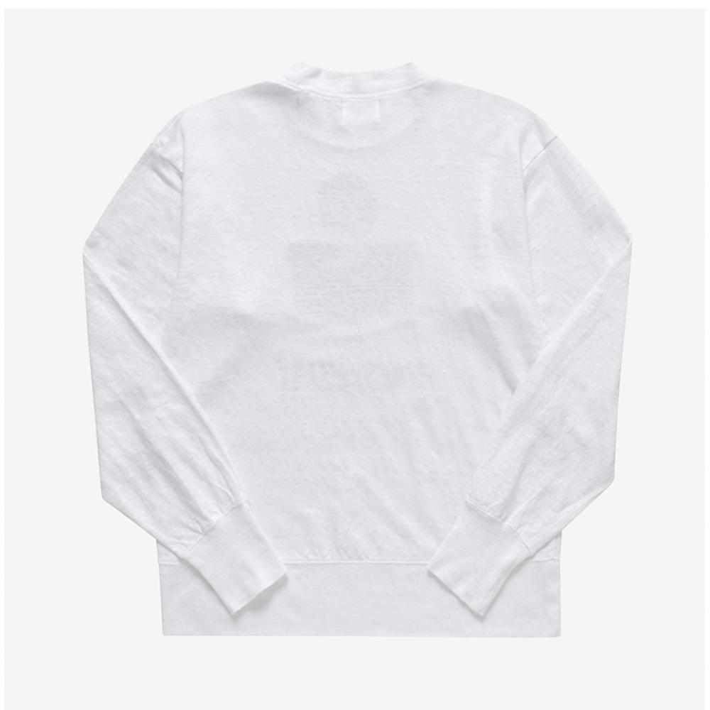 ISabelle Marant TS0005fa A1n10e Whrg Klowia Clovia Linen Women S Long Sleeve Tee