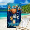 Ocean Explorers Adventure Microfiber Beach Towel, Lightweight And Quick-Dry, for Summer Travel, Beach Essential, Swimming Pool Outdoor