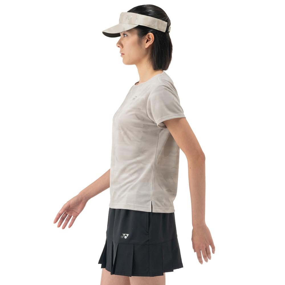 YONEX Game Greige Size L Women's Shirt, 20908, (796),