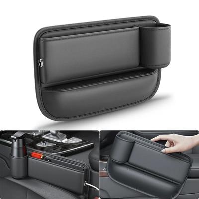 Car Seat Gap Organizer Storage Box Pocket Multifunction Universal Wallet Keys Card Cup Phone Holder Auto Interior Accessories