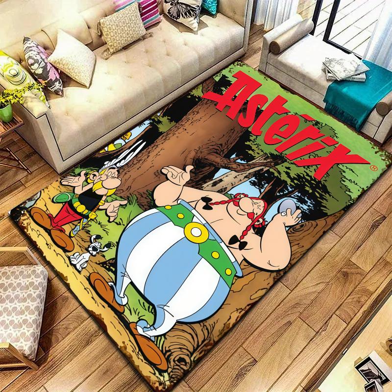 Asterix Carpet Rug for Living Room Bedroom Home Sofa Decoration,Kids play Nonslip Floor Mat