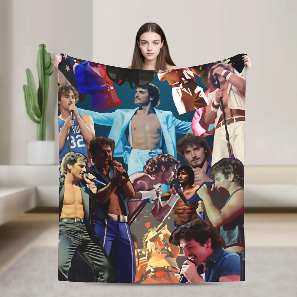 Warm Blanket Travel Benson Boone American Singer Throw Blanket Flannel Bedspread For Couch Chair Sofa Bed Trend Sofa Bed Cover