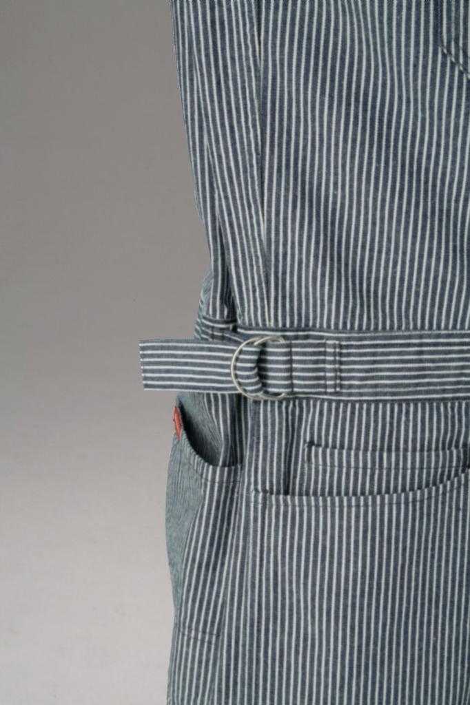 Dickies Hickory Jumpsuit Size M (Yamada Tatsu) All-Season 801, Red,