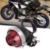 Motorcycle Vintage Convex LED Rear Tail Light Indicator Stop Brake Running Lamp Fit for Honda