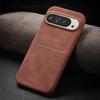 Sheepskin Leather Wallet Phone Case for Google Pixel 9 Pro XL 8 8A 8 Pro Money Credit Insert Card Holder Shockproof Cover