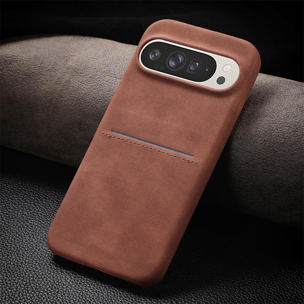 

Sheepskin Leather Wallet Phone Case for Google Pixel 9 Pro XL 8 8A 8 Pro Money Credit Insert Card Holder Shockproof Cover For Pixel 8A