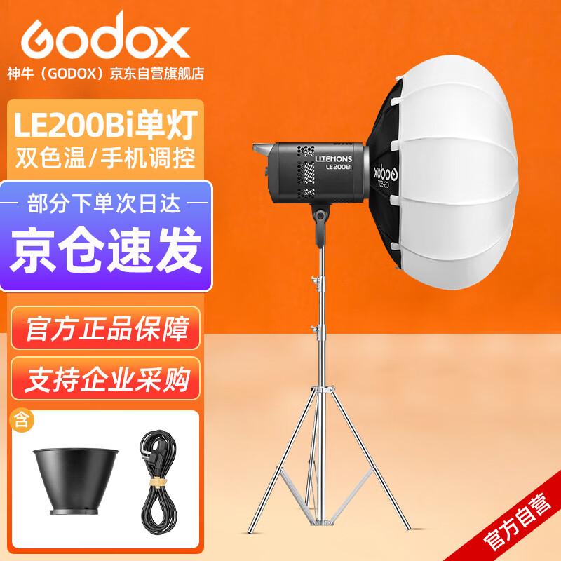 Godox LE200Bi / LE300Bi Bi-Color LED Video Light Kit