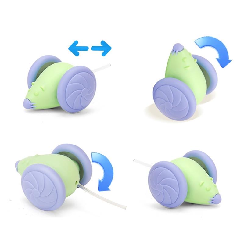 Cats Fun Electric Mouse Toy Exciting Electric Mouse Chasing Toy Powerful Mouse Toy for Continuous Indoor Funny