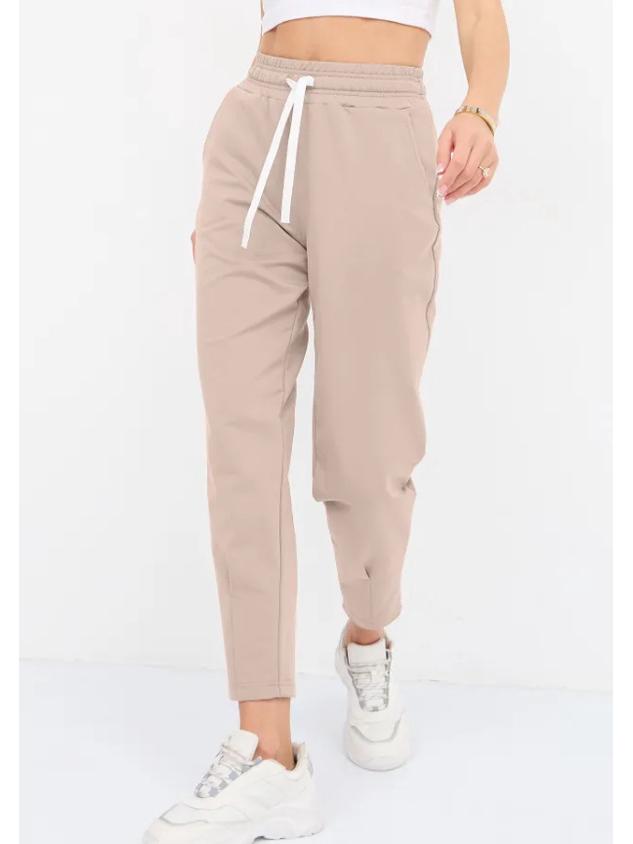 OZON Women's High-Waist Slimming Joggers with Pockets 