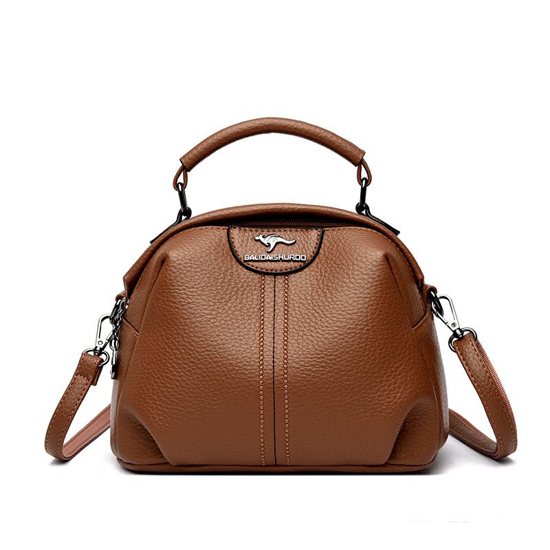 

Модная сумка-тоут, одноплечевая сумка кроссбоди, сумка Бостон жёлтый/коричневый