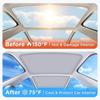 PDJN7 2026 For Tesla Model 3 Highland Sunshade Magnetic Suction Clip Sunroof honeycomb Sunshades Model Y Juniper Skylight Accessory