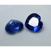 18.89 Ct Natural Flawless Blue Tanzanite Heart Cut Loose Gemstone Pair
