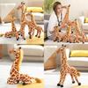 Stuffed Giraffe Cute Animal Cartoon Children Sleep Accompany Boy Gifts Girl