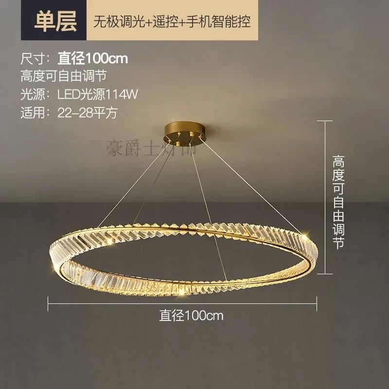 Luxury Gold Chandelier Ceiling Lamps For Living Room Bedroom Crystal Chandelier  Lighting IN STOCK