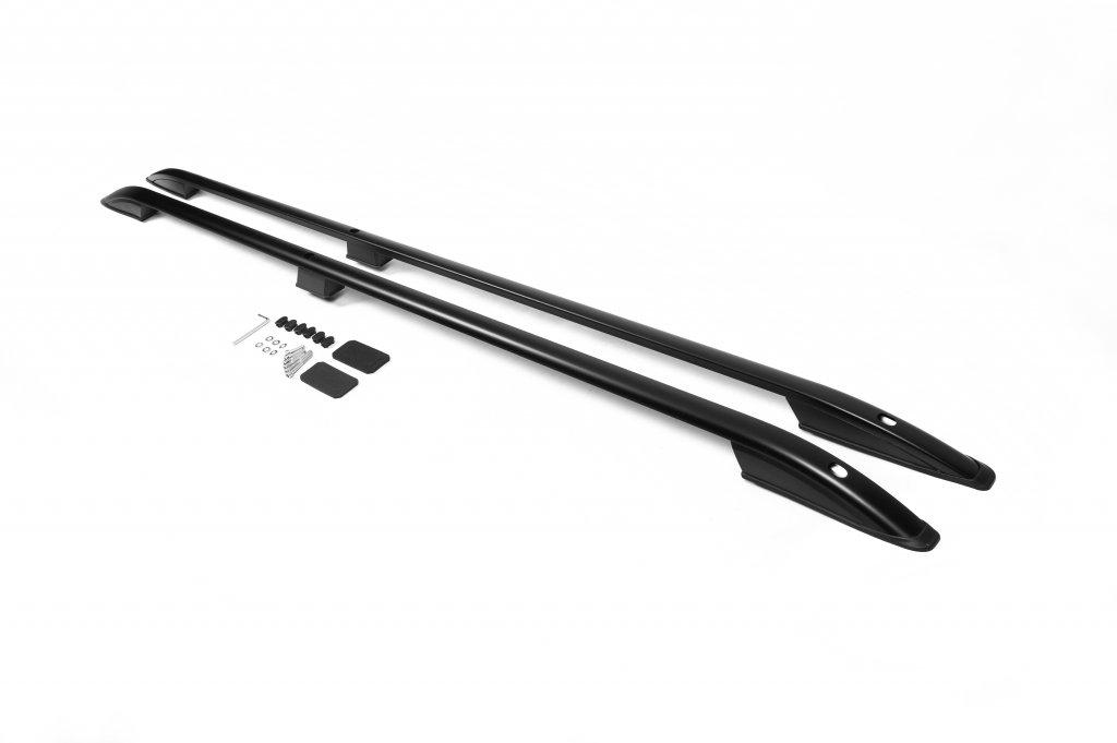 

Рейлінги Skyport (2 шт, чорні) Довга база для Ford Custom 2013-2022 рр.