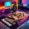 Benutzerdefinierter Name Personalisierter Final Fantasy Druck Teppich, Vielseitiger Heimdekor Teppich, für Spielzimmer, Wohnung, Balkon, Eingangsbereich, Flur Geschenk