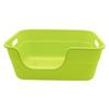 Extra Large Semi-Enclosed Odor-Control Cat Litter Box with Anti-Splash Design