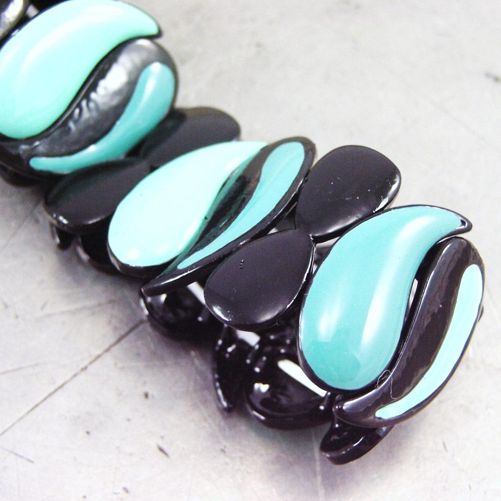 NOA [G5525] - Bracelet Créateur 'Arlequin' vert