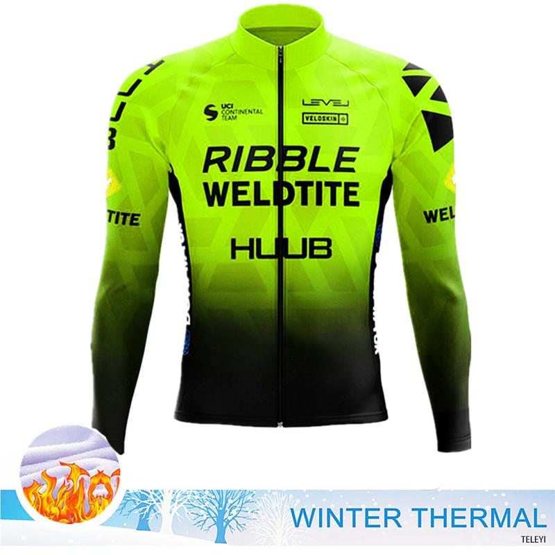2026 Winter Warm Cycling Clothing Set  Team Winter Cycling Jersey Set Bicycle Sportwear Suit  Uniform Ciclismo Road Bike Clothing Bicicleta 06